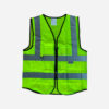 SPARTAN-GUARD-SAFETY-VEST-120GSM-FABRIC-MESH-MULTI-POCKET-ZIPPERED-GREEN