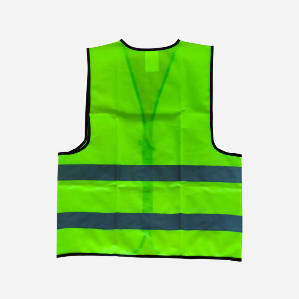 SPARTAN GUARD SAFETY VEST 120GSM, POLYSTER GREEN - Image 2