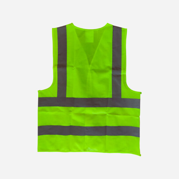 SPARTAN GUARD SAFETY VEST WITH VELCRO GREEN