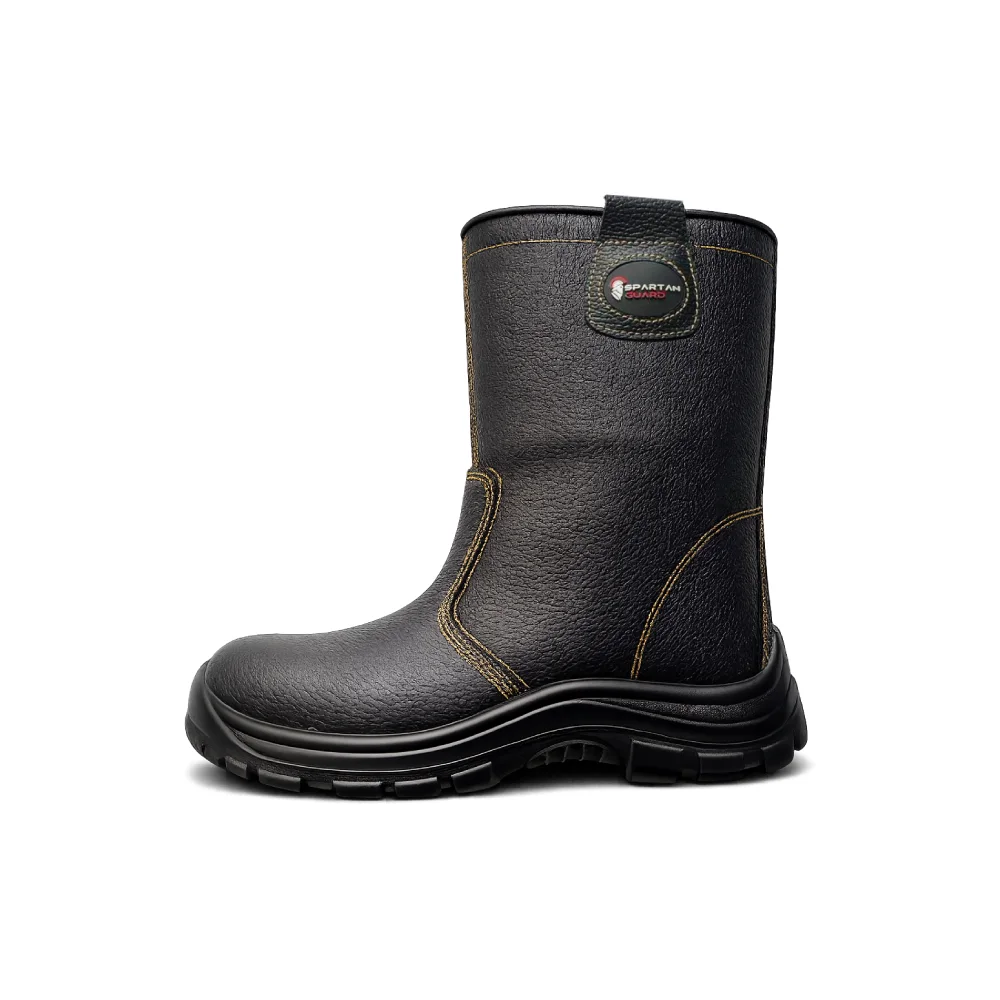 Spartan Guard SG-Indus High Ankle Welder Safety Shoes With Steel Toe Cap and Steel Midplate